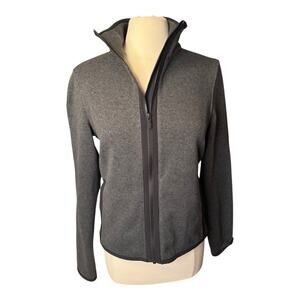 Lululemon Its Fleecing Cold Full Zip Fleece Jacket Women’s Size 8 Gray